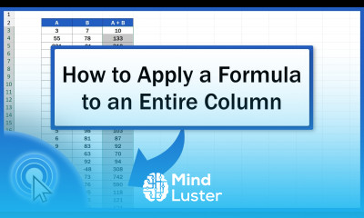 How to Apply a Formula to an Entire Column in Excel Quick and Easy
