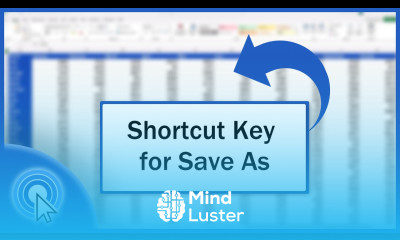 Shortcut Key for Save As in Excel Excel Shortcuts