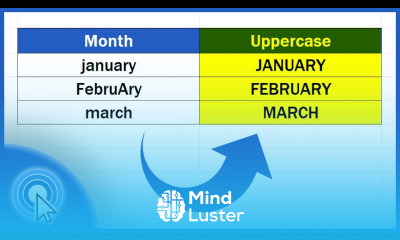 How to Change Small Letters to Capital Letters in Excel