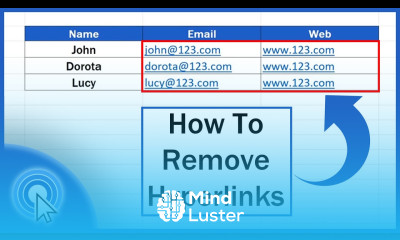How to Remove Hyperlinks in Excel