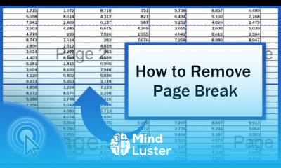 How to Remove a Page Break in Excel One by One or All at Once