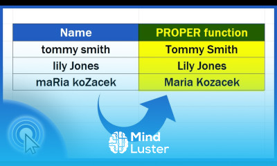 How to Capitalize First Letters in Excel PROPER Function