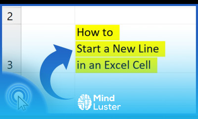 Learn How to Start a New Line in an Excel Cell The Easiest Way - Mind ...