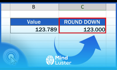 How to ROUND DOWN in Excel
