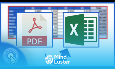 Learn How to Convert PDF to an Excel File Quick and Easy - Mind Luster