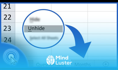 How to Unhide Sheets in Excel