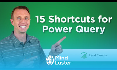 15 Power Query Shortcuts For Excel And Power Bi
