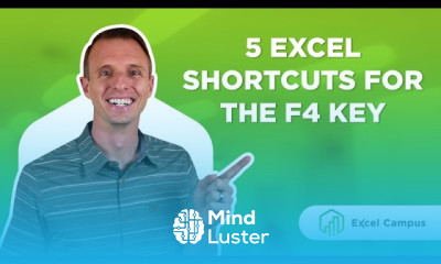 5 Must know Excel Keyboard Shortcuts For The F4 Key