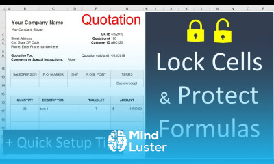 How to Lock and Protect Individual Cells in Excel Bonus Tips for Quick Setup