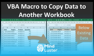 VBA Macro to Copy Data from Another Workbook in Excel