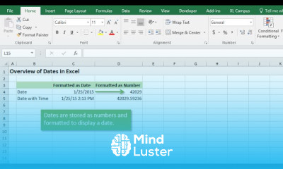 Understand How The Date Calendar System Works In Excel