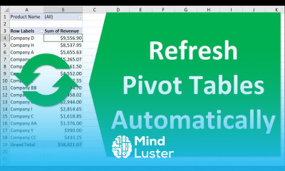 Pivot Tables Automatically Update When Source Data Changes