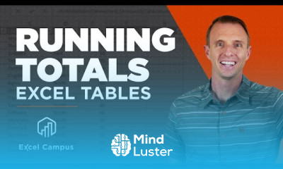 Running Totals In Excel Tables The Efficient Way