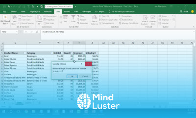 How to Write Macros for SUBTOTAL Formulas Clip from Live Q A Meeting