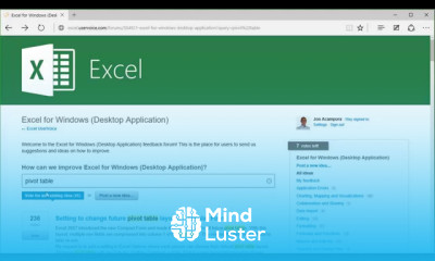 How to Submit Ideas and Suggestions for Improving Excel UserVoice Explained