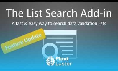 The List Search Add in Feature Updates November 2016