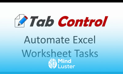 How to Automate Excel Processes with the Tab Control Add in