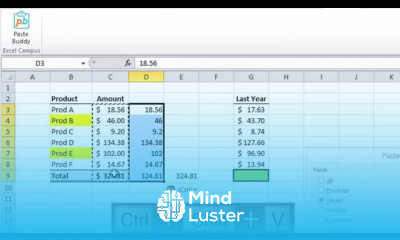 Paste Buddy Tutorial Create Keyboard Shortcuts to Paste Values in Excel