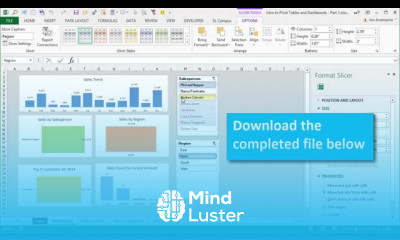 How to Create a Dashboard Using Pivot Tables and Charts in Excel Part 3