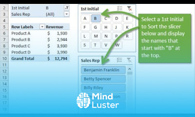 How To Set Up A Slicer To Filter Another Slicer For Quick Navigation