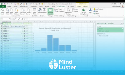 Preview of PowerQuery Pivot Tables and Dashboards Video Series