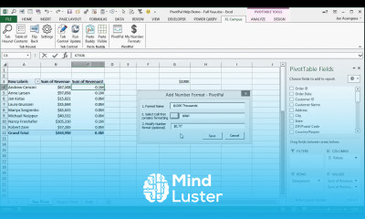 PivotPal Guide Automatically Format Numbers in the Values Area of Excel Pivot Table