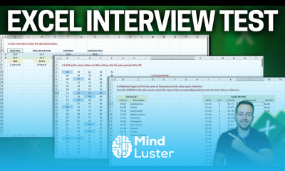 Excel Job Interview Test 2024 4 Questions to Solve Can you Pass