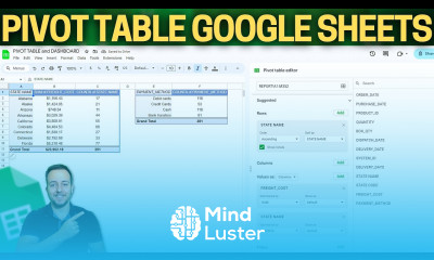 How to use Pivot Table in Google Sheets Practical Example with File to Download