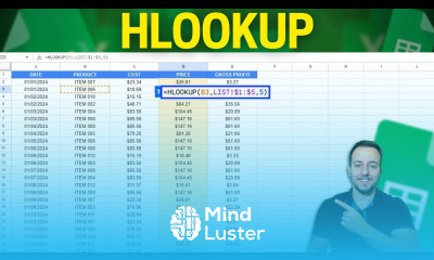 How to Hlookup in Google Sheets Practical Example Automate Tasks and Save Time