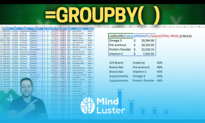 New Major Excel Update GROUPBY function Goodbye Pivot Table 