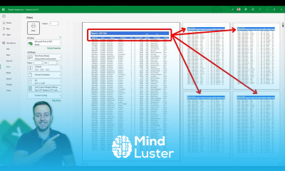 How to Repeat the Header on Each Page in Excel and Adjust the Printable Area