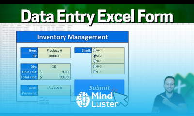How to Easily Create an Data Entry Form in Excel No VBA