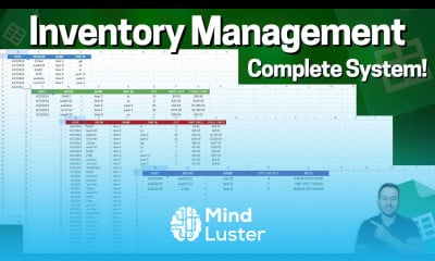 Complete Inventory Management System Template with Stock Adjustment Google Sheets