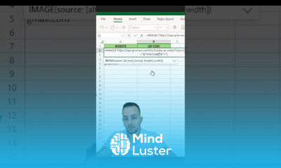 How to Make QR Codes in Excel Qr Code generator with Excel Image Function with Api