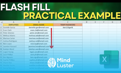 How to use Flash Fill in Excel with a Practical Example Automate Tasks