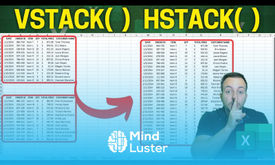 2 New Excel Formulas to Save Your Time StackV and StackH with a Practical Example
