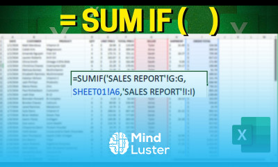 How to SUMIF Formula in Excel Most Important Function