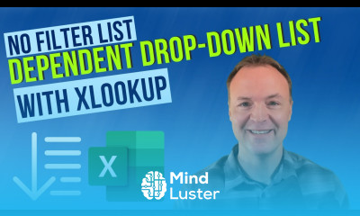 How to use XLOOKUP to Create Dependent Drop Down Lists in Microsoft Excel