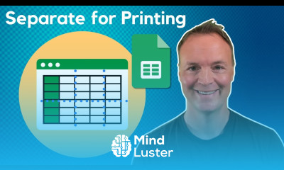 ️ How to Break Google Sheets into Separate Pages for Printing