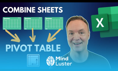 Create Excel Pivot Table from Multiple Sheets The FASTEST Way