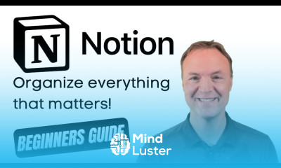 Getting Started with Notion Beginners Tutorial