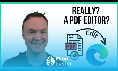 How to use Microsoft Edge as a PDF editor