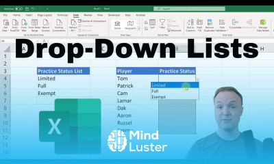 How to Create Drop Down List in Excel