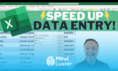 Quickly Create an Excel Data Entry Form Without VBA