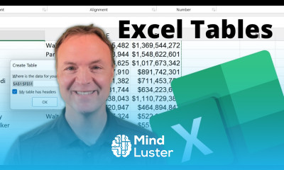 7 Reasons Why you Should use Excel Tables