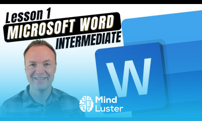 Microsoft Word Tutorial Intermediate Lesson 1