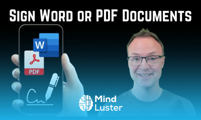 Sign Your PDF or Word Documents on Your Phone