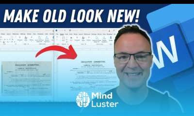 Repair Documents in Microsoft Word Make Old Look New