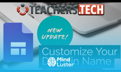 Learn UPDATE New Google Sites Customize Your Domain Name - Mind Luster