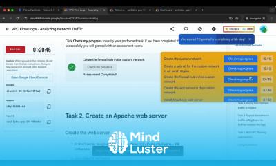 VPC Flow Logs Analyzing Network Traffic GSP212